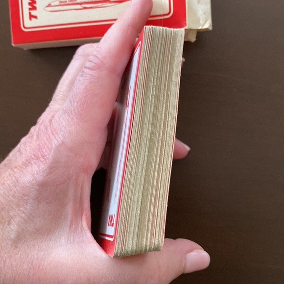 Vintage TWA Airlines Deck of Playing Cards - Picture 11 of 14